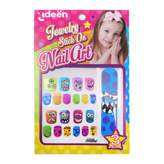 Decorative Nail Stickers - Silly Monsters