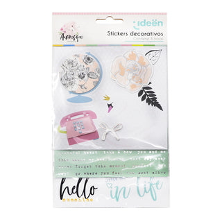 Charming Expressions Decorative Sticker Set