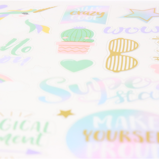 Translucent Variety Stickers
