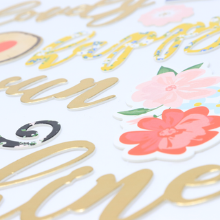 Wildflowers Decorative Sticker