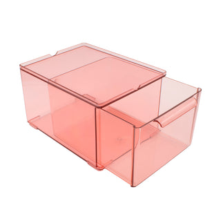 Red Transparent Acrylic Multipurpose Box