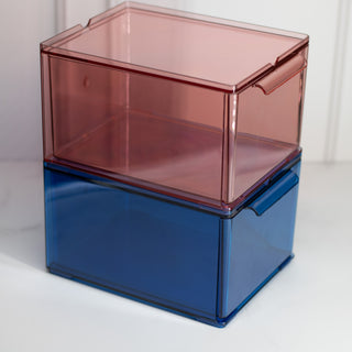 Red Transparent Acrylic Multipurpose Box