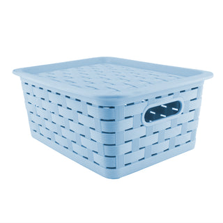 Stackable Blue Basket