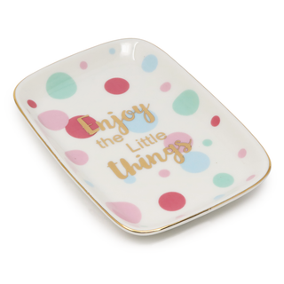 SQUARE 'HELLO BABY' JEWELRY TRAY