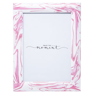 Pink Marble Picture Frame