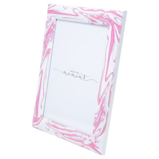 Pink Marble Picture Frame