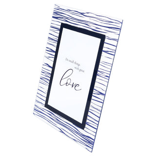 Blue Marble Picture Frame