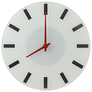 Black and White Retro Wall Clock