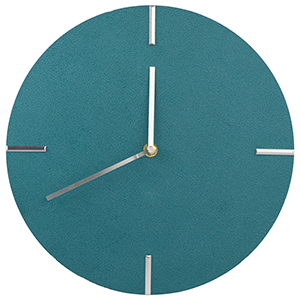 Turquoise Blue Wall Clock