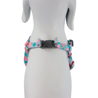 Blue/Pink Harness for Pets 43cm