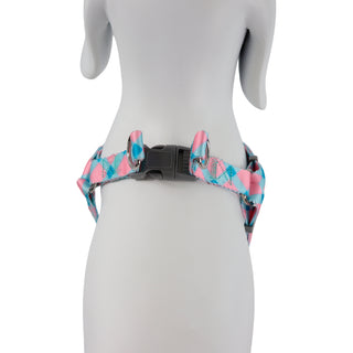 Blue/Pink Harness for Pets 55cm