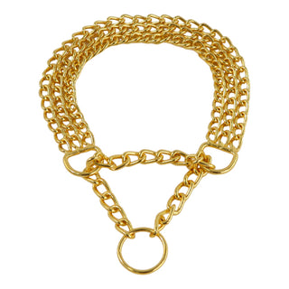 Small Triple Chain Collar