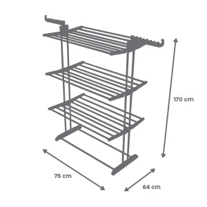 4-Tier Clothes Drying Rack