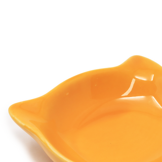 Orange Cat Shaped Decorative Dish
