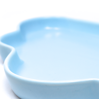 Large Blue Ceramic Plate