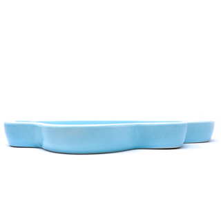 Large Blue Ceramic Plate