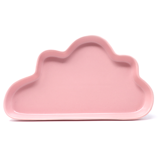 Pink Cloud Ceramic Plate