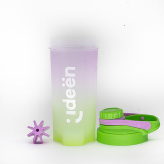 Shaker Bottle with Mixing Ball - Green