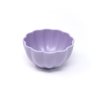 Purple Flower Ceramic Bowl