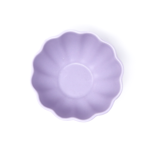 Purple Flower Ceramic Bowl