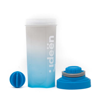 Shaker Bottle with Mixing Ball - Blue