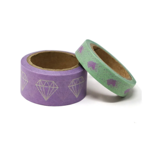 Lilac Diamond Decorative Tape Roll